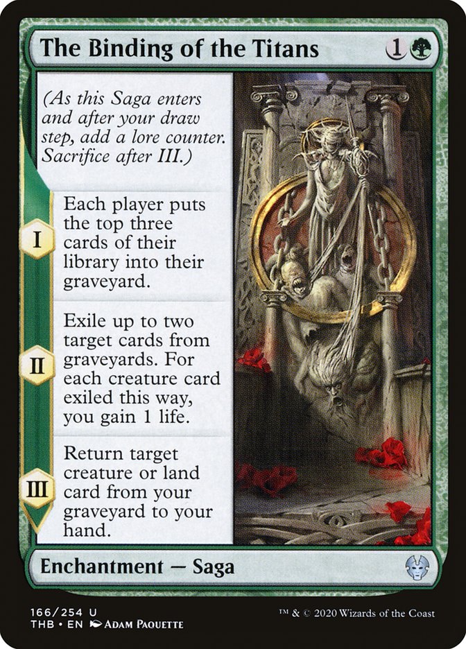 The Binding of the Titans [Theros Beyond Death] [Foil]