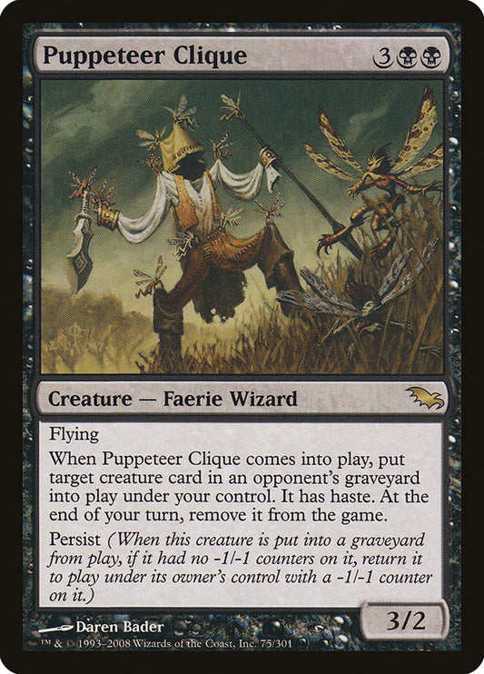 Puppeteer Clique [Shadowmoor] [Foil]
