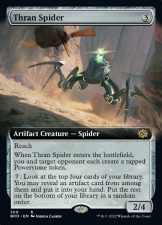 Thran Spider (Extended Art) [The Brothers' War] [Foil]