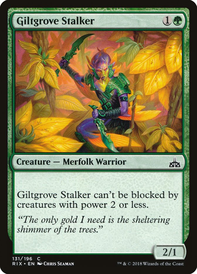 Giltgrove Stalker [Rivals of Ixalan] [Foil]