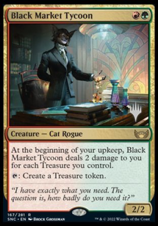Black Market Tycoon (Promo Pack) [Streets of New Capenna Promos] [Foil]