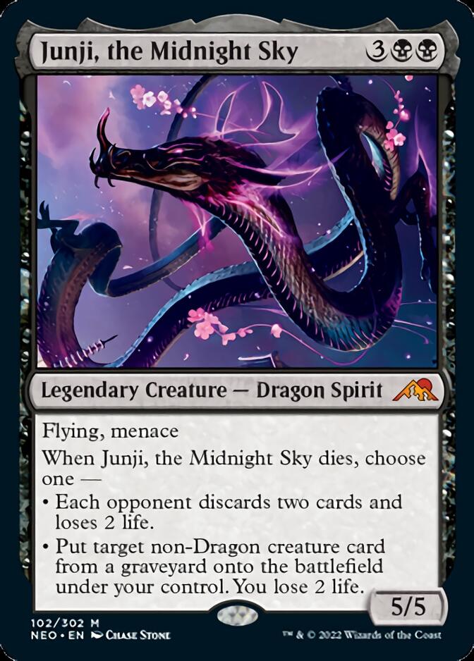 Junji, the Midnight Sky [Kamigawa: Neon Dynasty] [Foil]