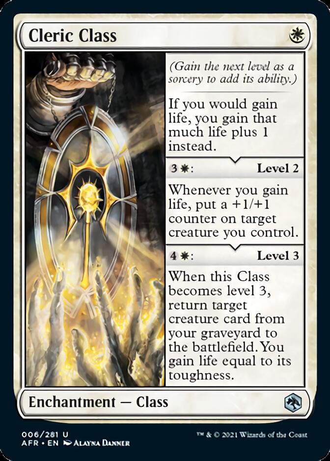 Cleric Class [Dungeons & Dragons: Adventures in the Forgotten Realms] [Foil]