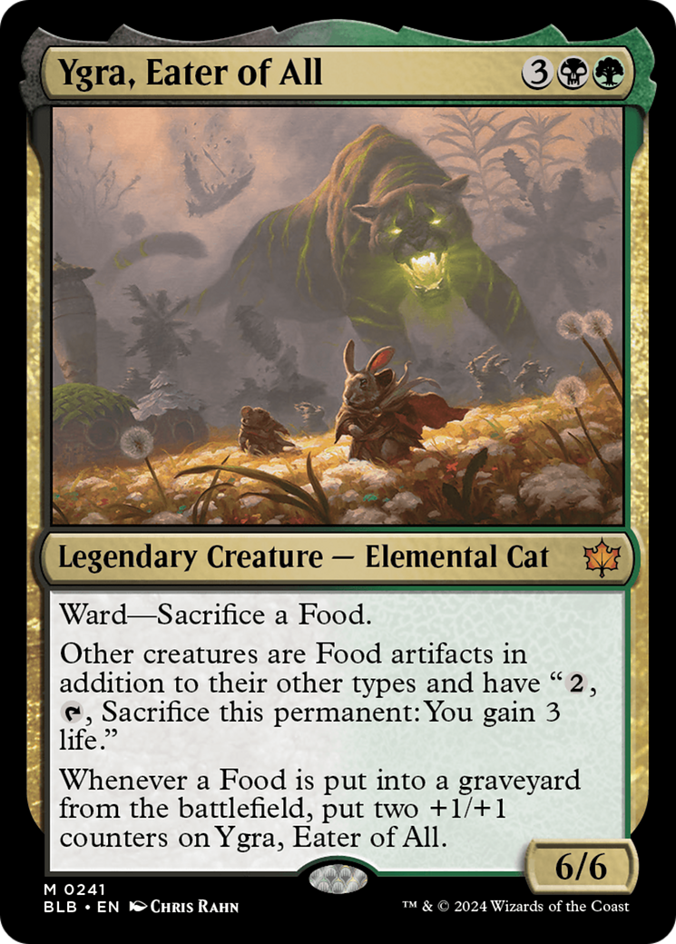 Ygra, Eater of All [Bloomburrow] [Foil]