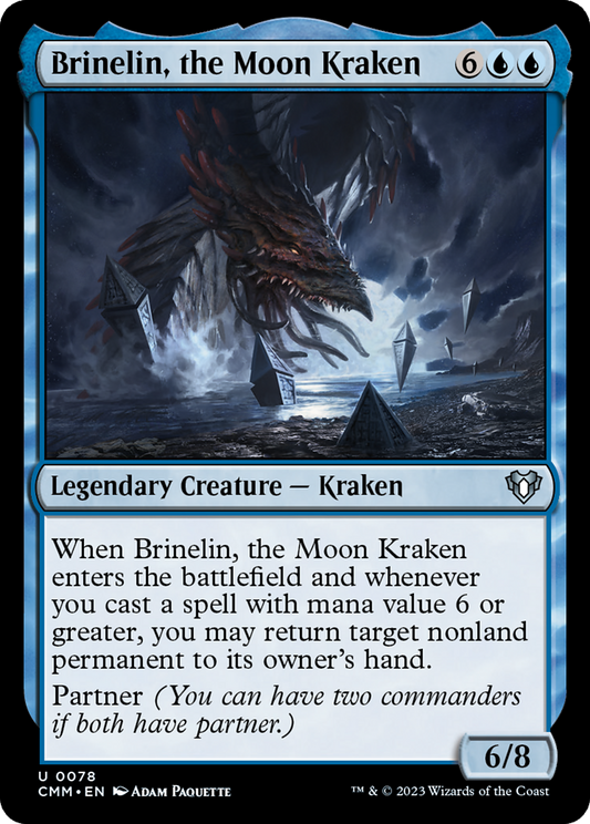 Brinelin, the Moon Kraken [Commander Masters] [Foil]