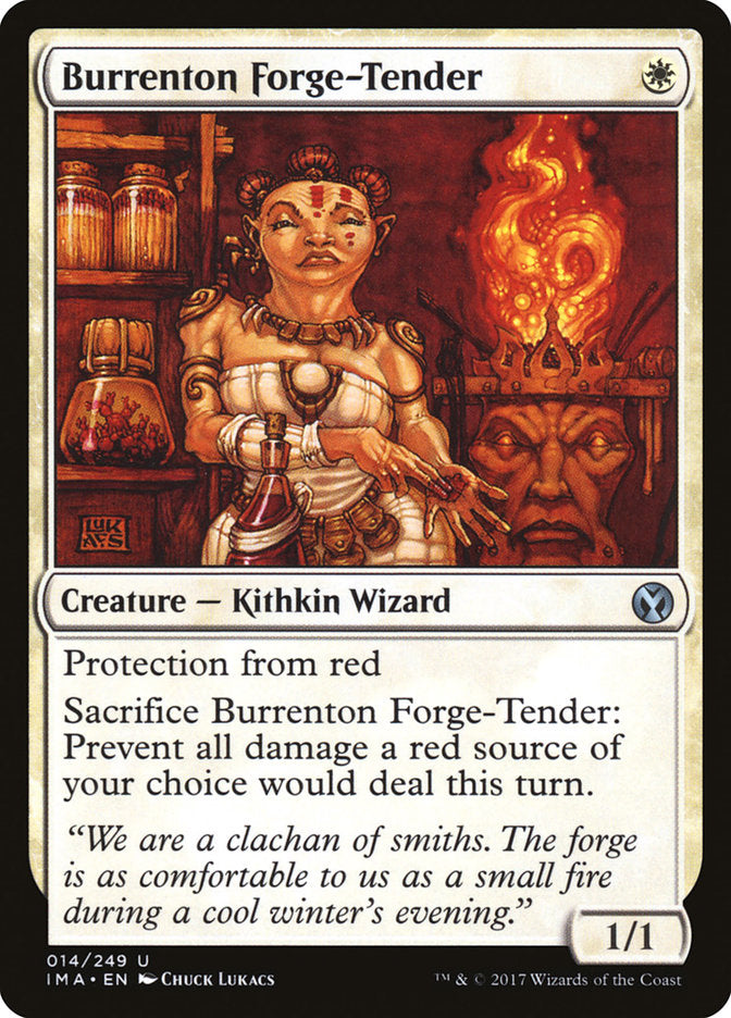 Burrenton Forge-Tender [Iconic Masters] [Foil]