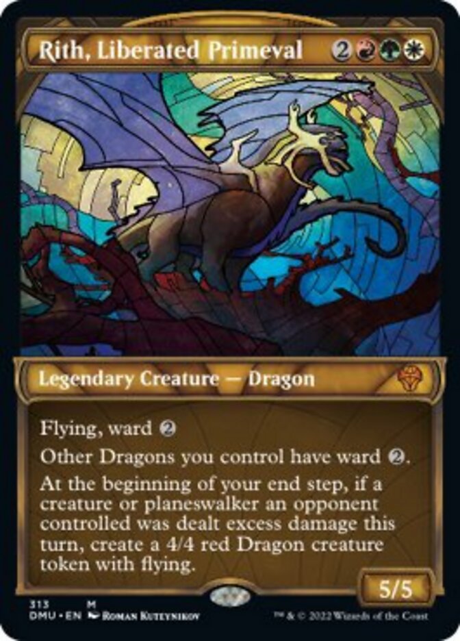Rith, Liberated Primeval (Showcase) [Dominaria United] [Foil]