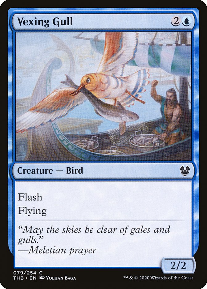 Vexing Gull [Theros Beyond Death] [Foil]