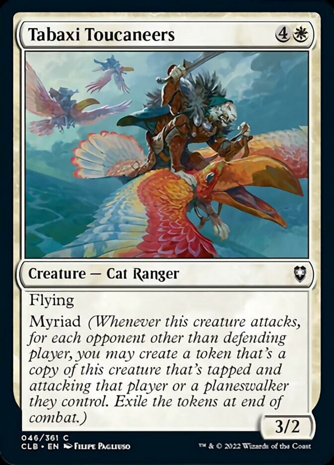 Tabaxi Toucaneers [Commander Legends: Battle for Baldur's Gate] [Foil]