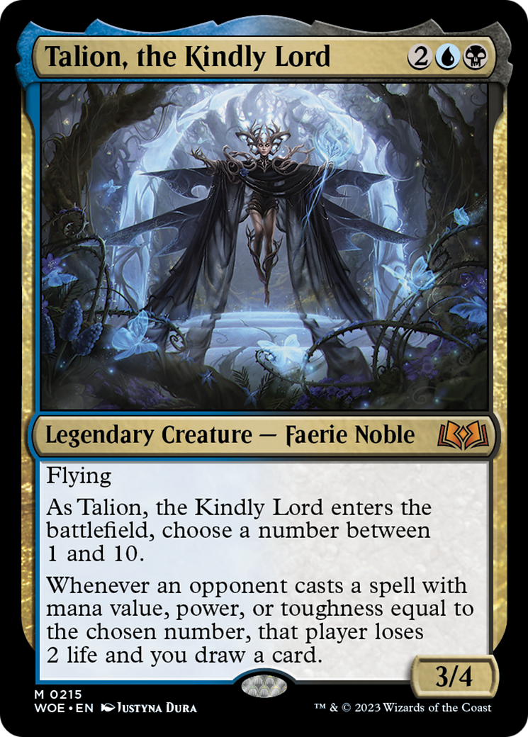 Talion, the Kindly Lord [Wilds of Eldraine] [Foil]