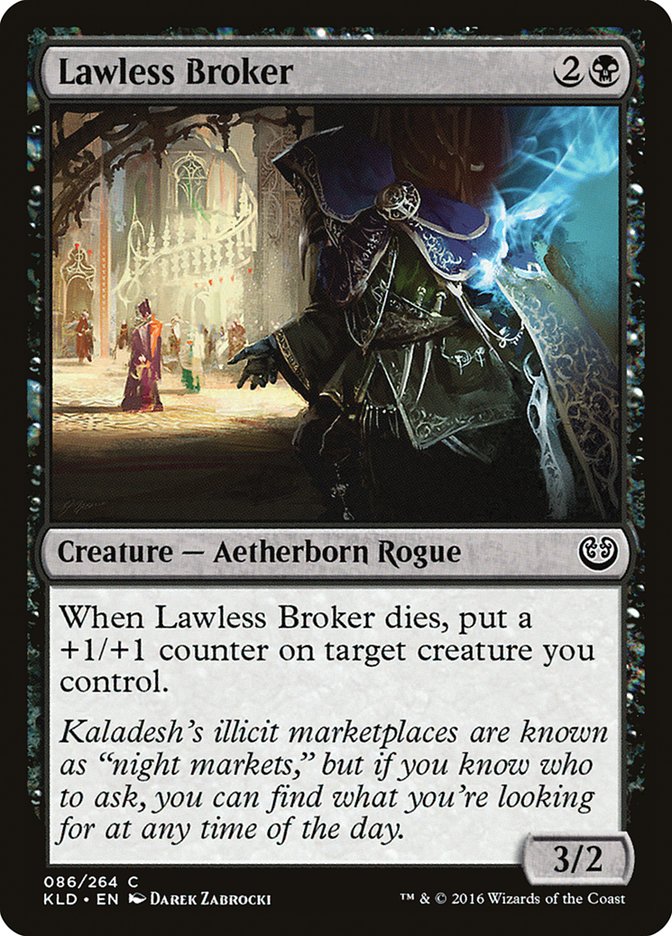Lawless Broker [Kaladesh] [Foil]