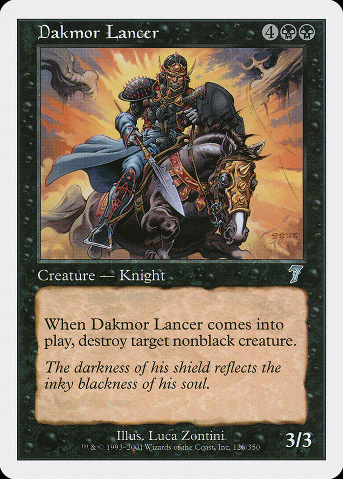 Dakmor Lancer [Seventh Edition] [Foil]