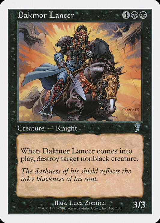 Dakmor Lancer [Seventh Edition] [Foil]