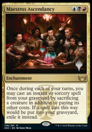Maestros Ascendancy (Promo Pack) [Streets of New Capenna Promos] [Foil]