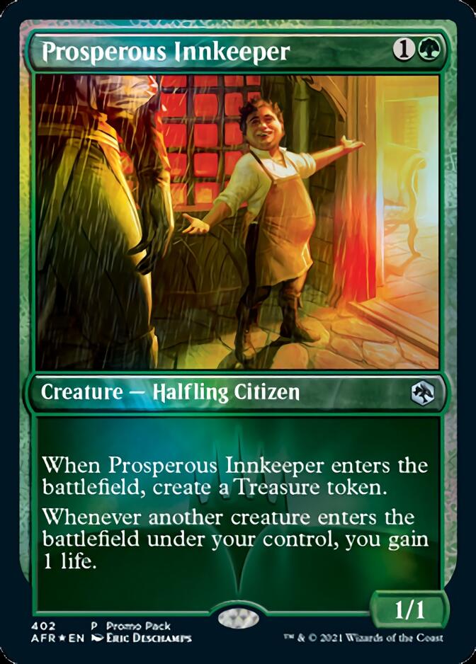 Prosperous Innkeeper (Promo Pack) [Dungeons & Dragons: Adventures in the Forgotten Realms] [Foil]