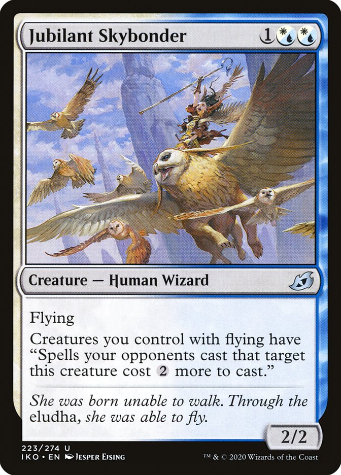 Jubilant Skybonder [Ikoria: Lair of Behemoths] [Foil]