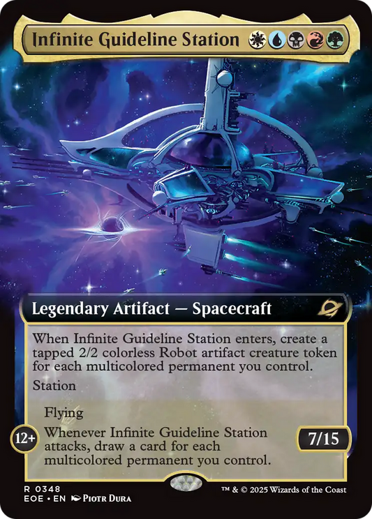 Infinite Guideline Station (Extended Art) [Edge of Eternities] [Foil]