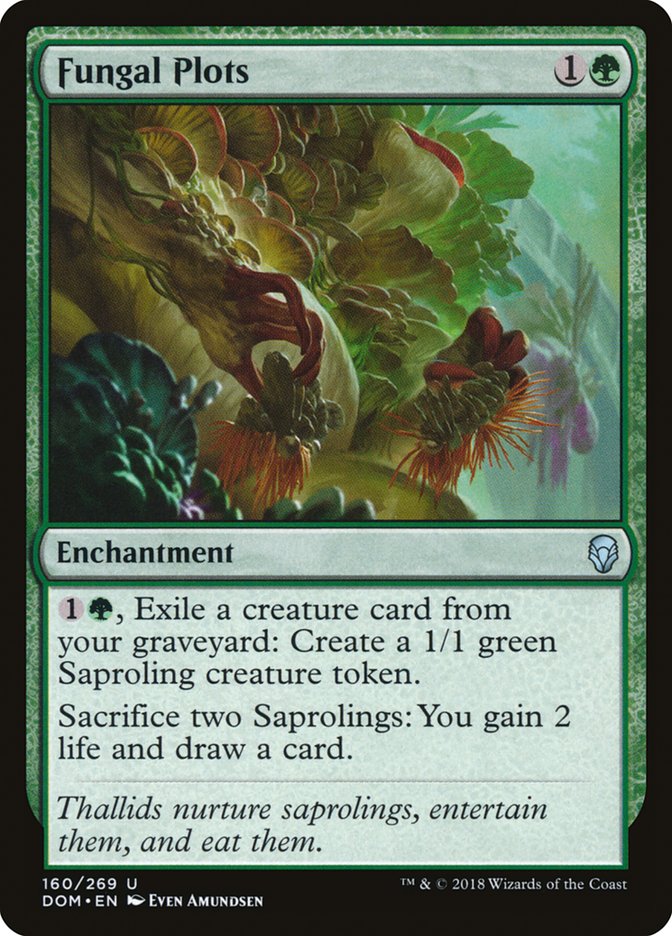 Fungal Plots [Dominaria] [Foil]