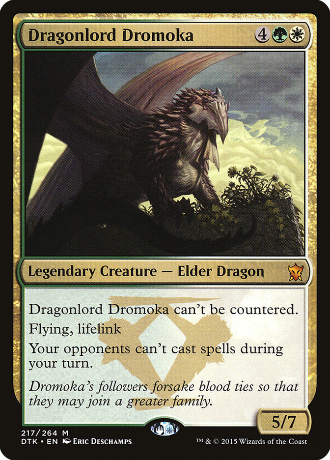 Dragonlord Dromoka [Dragons of Tarkir] [Foil]