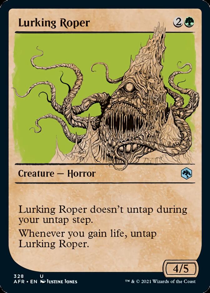 Lurking Roper (Showcase) [Dungeons & Dragons: Adventures in the Forgotten Realms] [Foil]