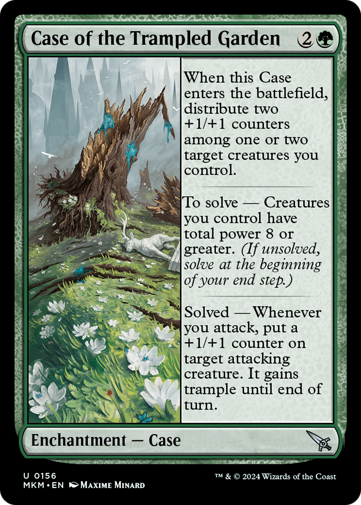 Case of the Trampled Garden [Murders at Karlov Manor] [Foil]