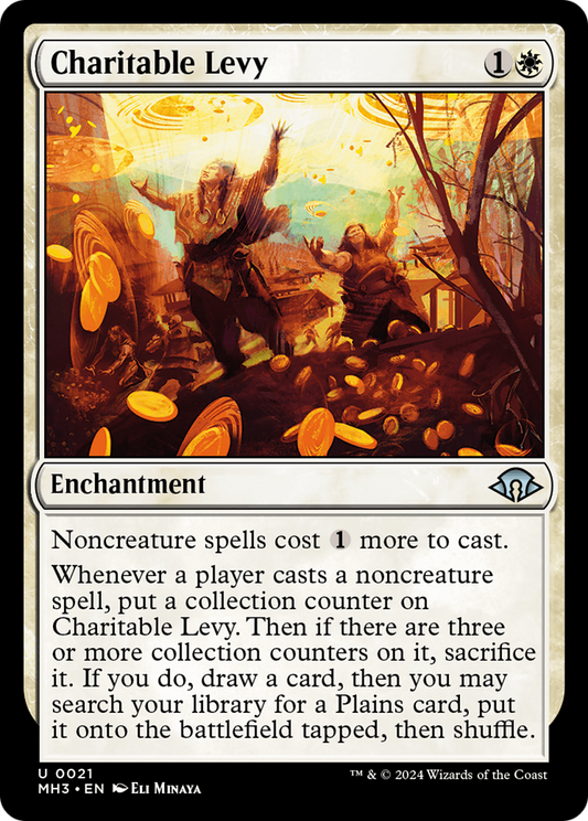Charitable Levy [Modern Horizons 3] [Foil]