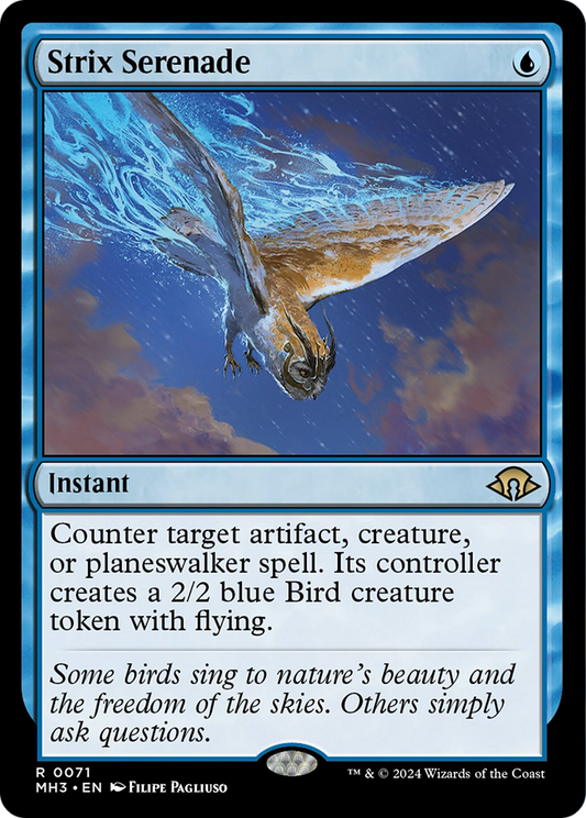 Strix Serenade [Modern Horizons 3] [Foil]