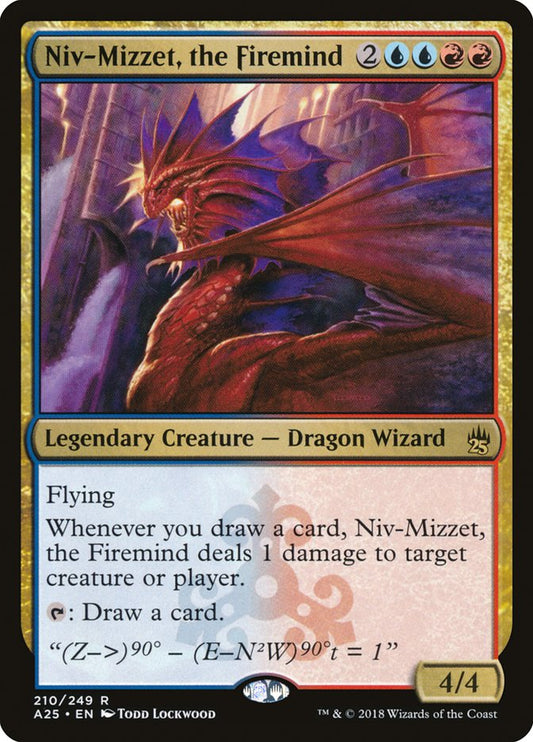 Niv-Mizzet, the Firemind [Masters 25] [Foil]