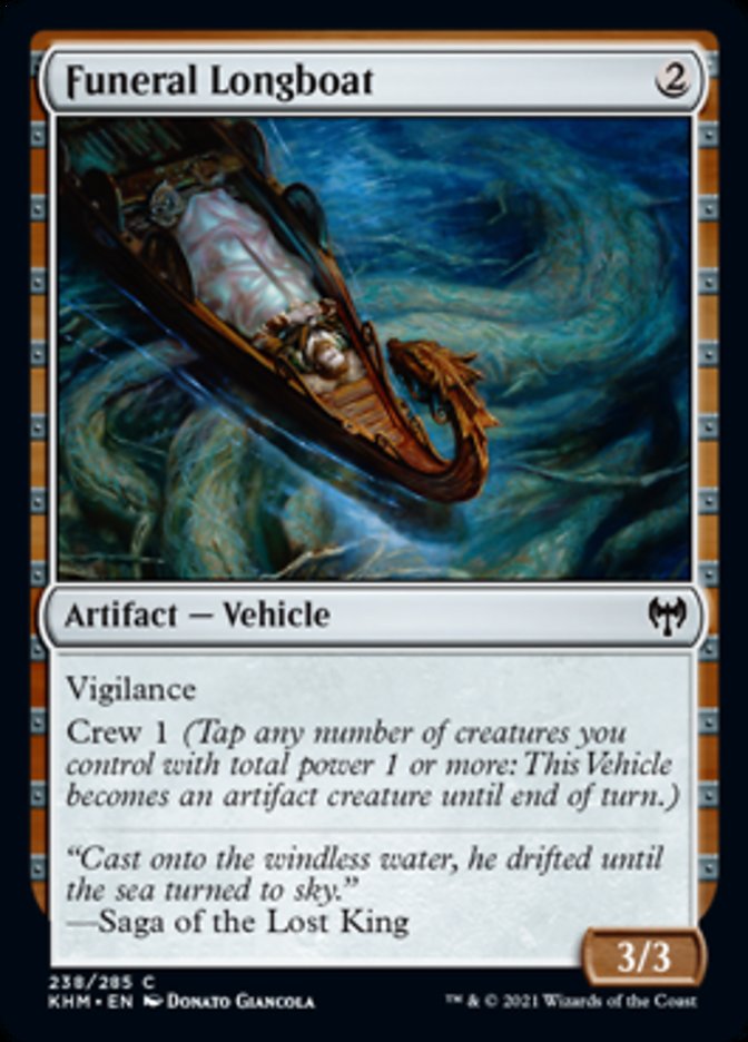 Funeral Longboat [Kaldheim] [Foil]
