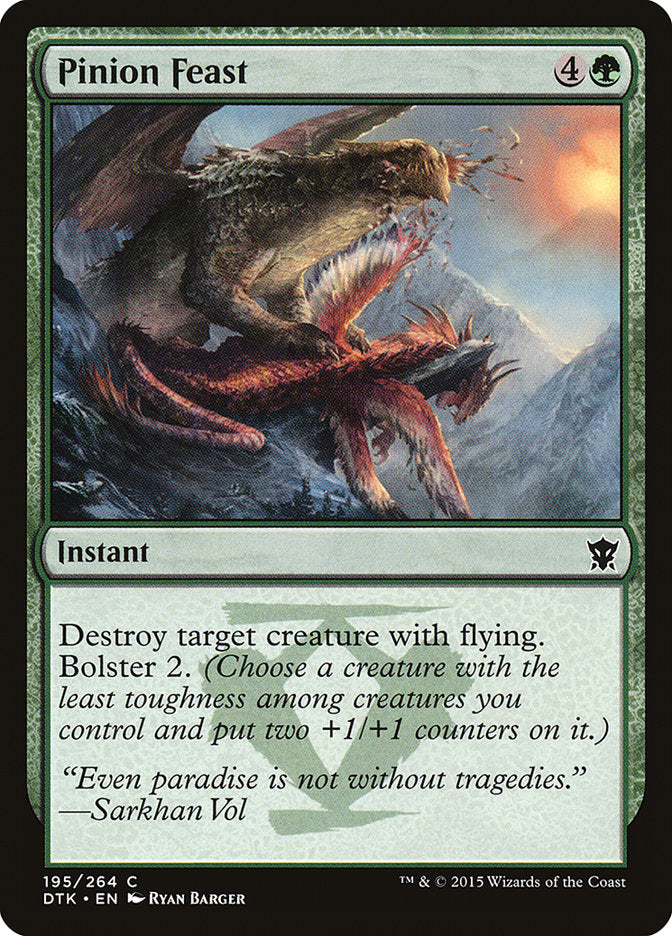 Pinion Feast [Dragons of Tarkir] [Foil]