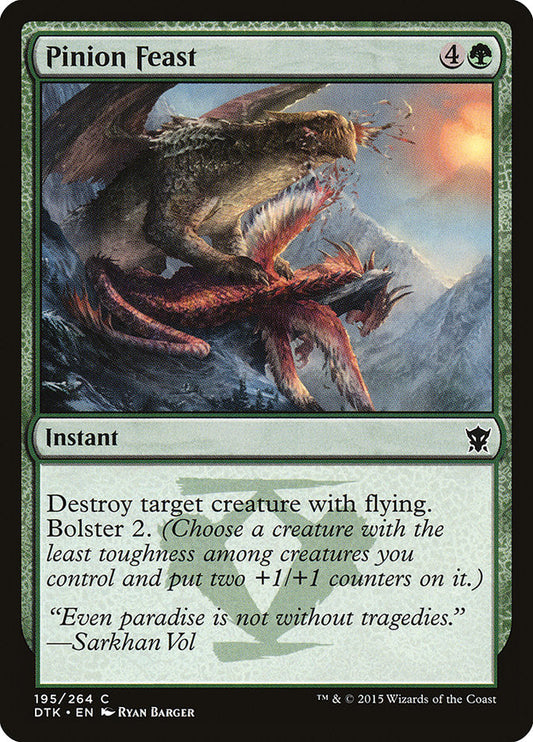 Pinion Feast [Dragons of Tarkir] [Foil]