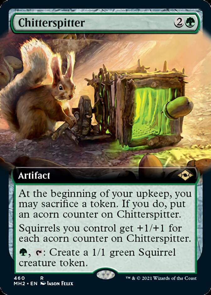 Chitterspitter (Extended Art) [Modern Horizons 2] [Foil]