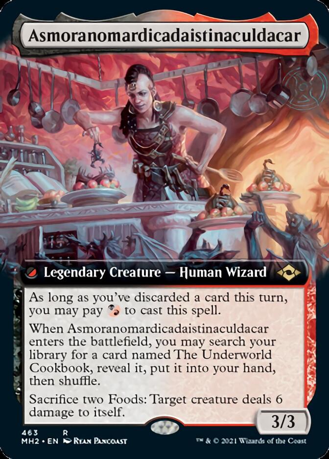 Asmoranomardicadaistinaculdacar (Extended Art) [Modern Horizons 2] [Foil]