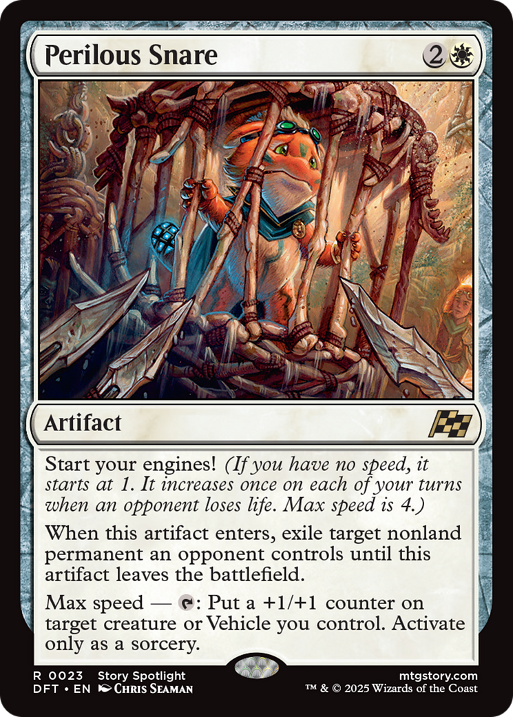 Perilous Snare [Aetherdrift] [Foil]