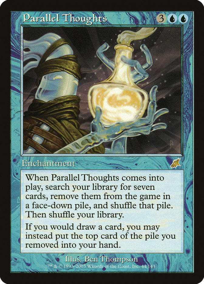 Parallel Thoughts [Scourge] [Foil]