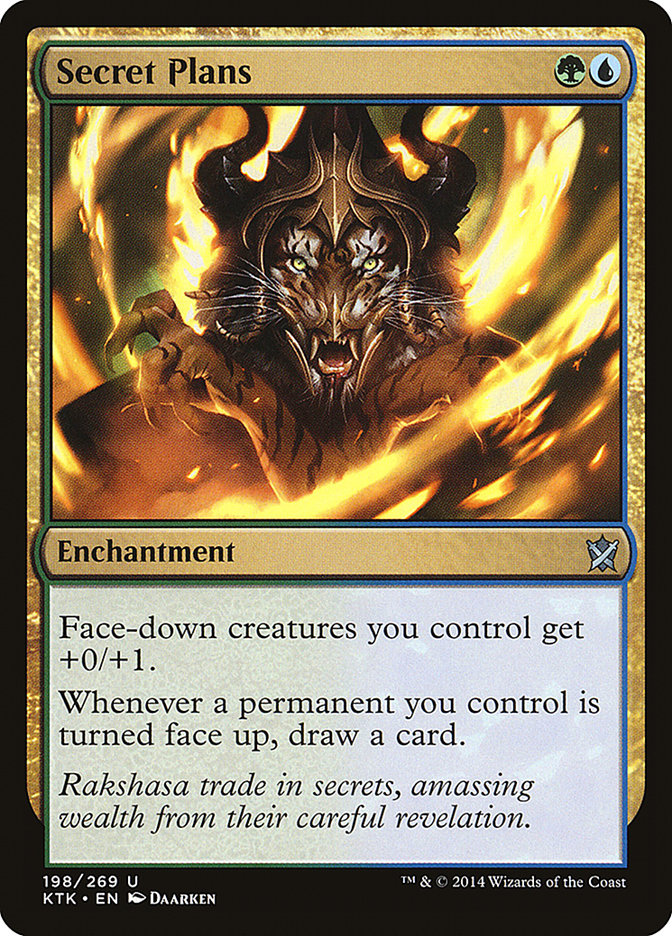 Secret Plans [Khans of Tarkir] [Foil]