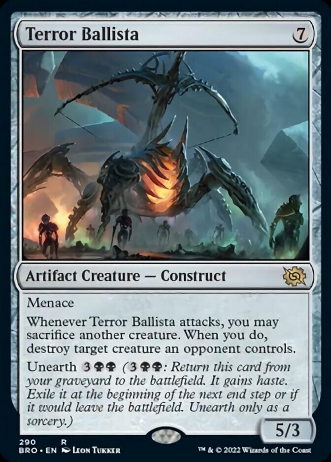 Terror Ballista [The Brothers' War] [Foil]