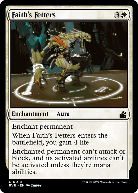 Faith's Fetters [Ravnica Remastered] [Foil]