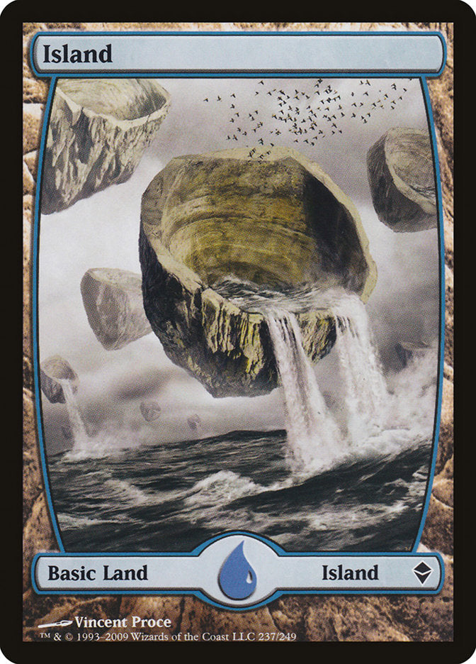 Island (237) [Zendikar] [Foil]