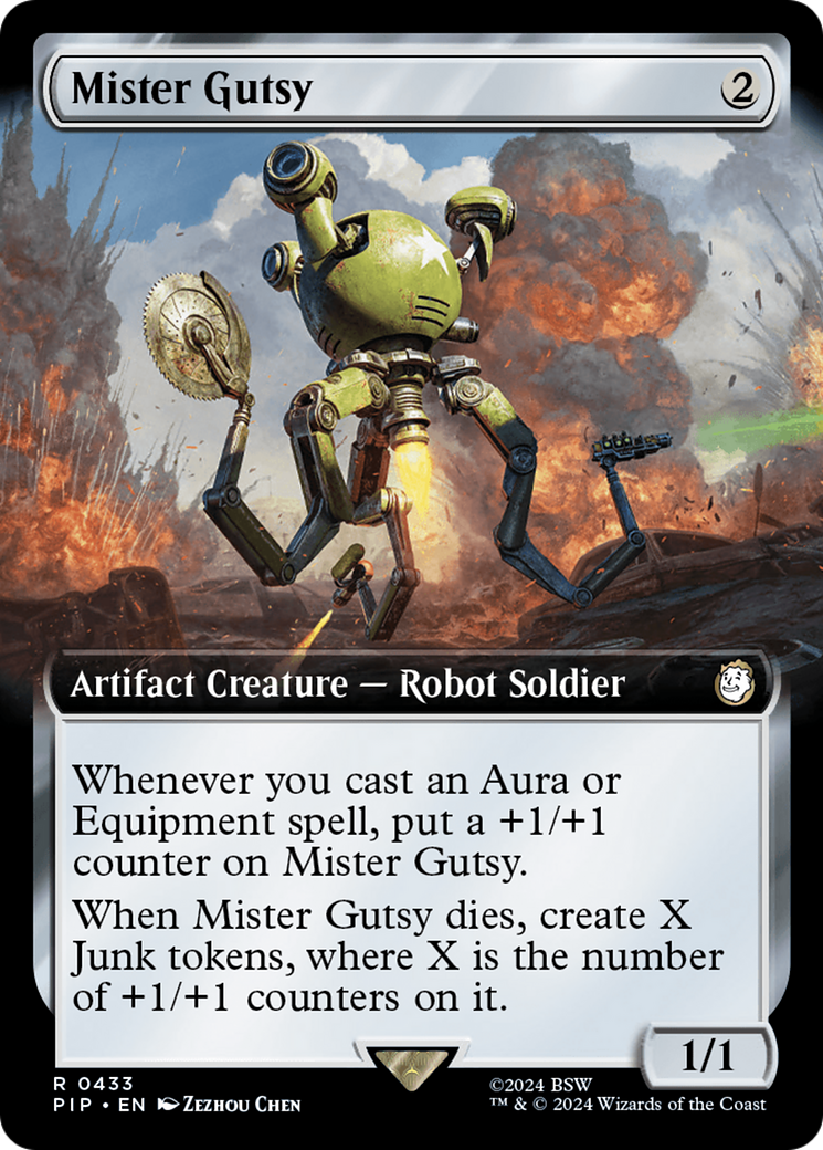 Mister Gutsy (Extended Art) [Fallout] [Foil]