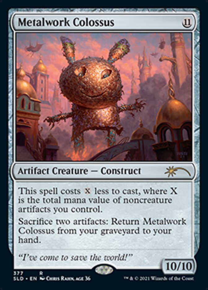 Metalwork Colossus (377) [Secret Lair Drop Series] [Foil]