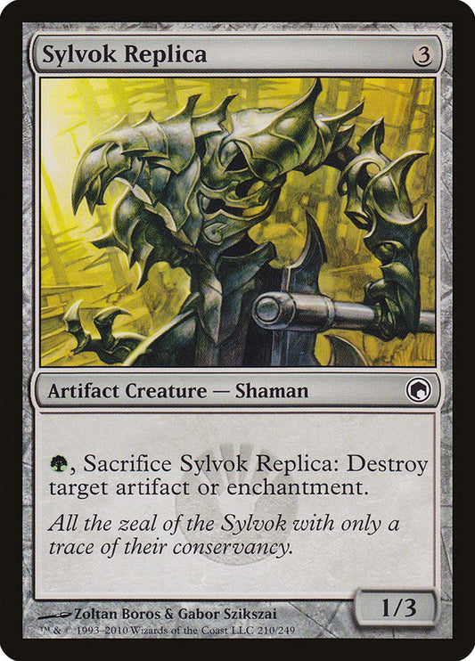 Sylvok Replica [Scars of Mirrodin] [Foil]