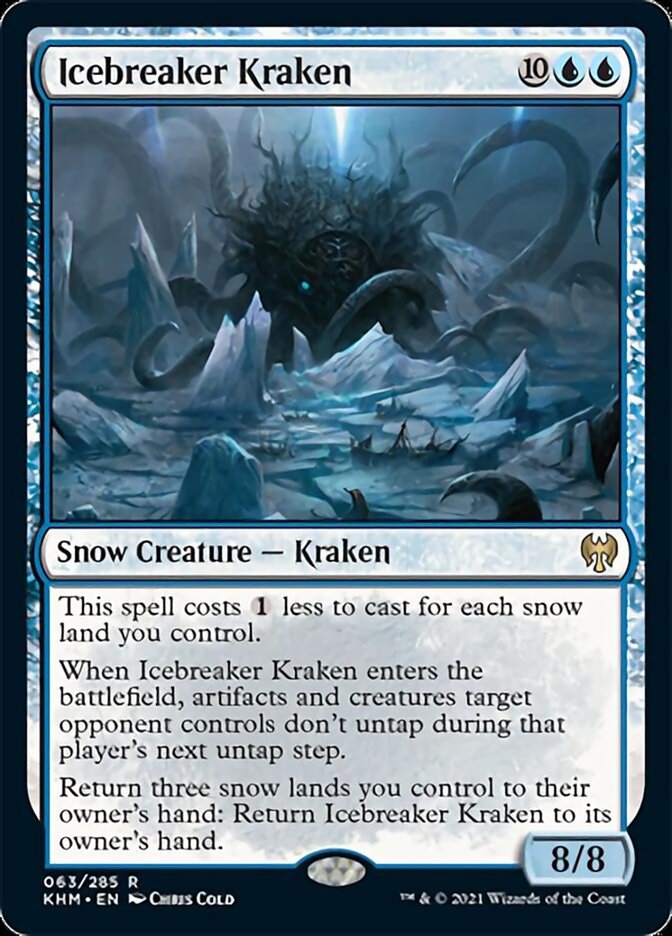 Icebreaker Kraken [Kaldheim] [Foil]