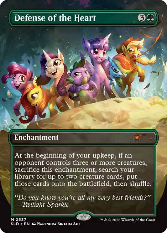 Defense of the Heart [Secret Lair Drop Series] [Foil]