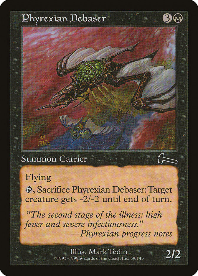 Phyrexian Debaser [Urza's Legacy] [Foil]