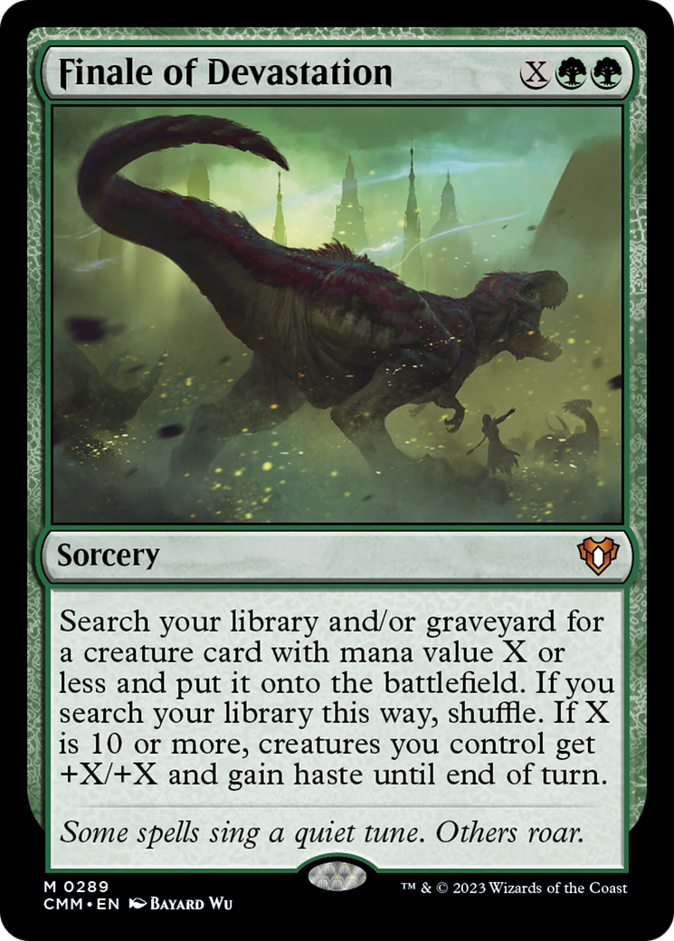 Finale of Devastation [Commander Masters] [Foil]