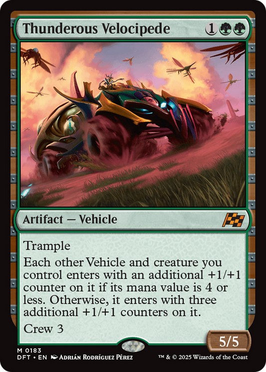 Thunderous Velocipede [Aetherdrift] [Foil]