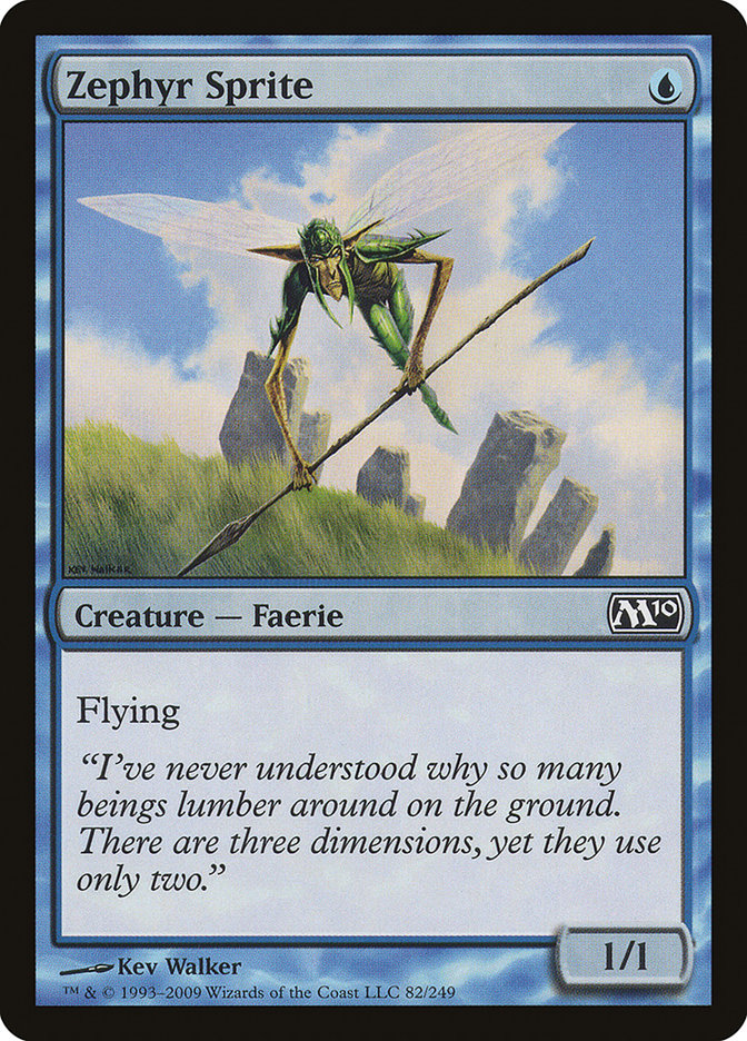Zephyr Sprite [Core Set 2010] [Foil]