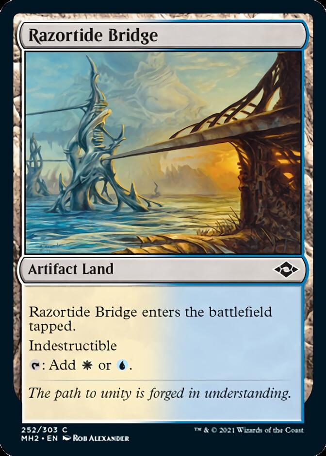 Razortide Bridge [Modern Horizons 2] [Foil]