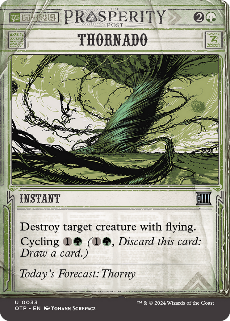 Thornado [Outlaws of Thunder Junction: Breaking News] [Foil]